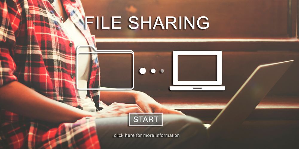 File Sharing Computer Data Digital Document Concept