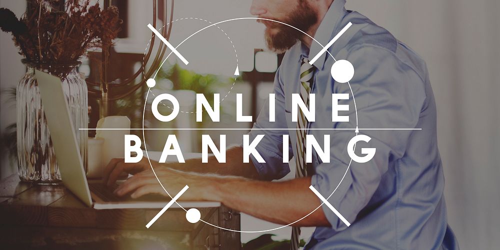 Online Banking E-commerce Finance Concept