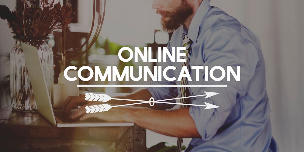 Online Communication Digital Analysing Concept