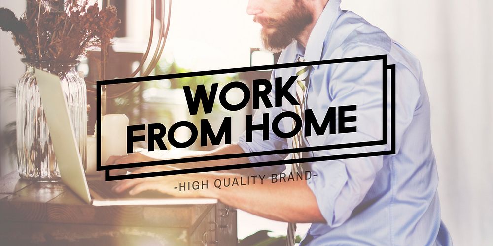 Work From Home Workplace Lifestyle Concept