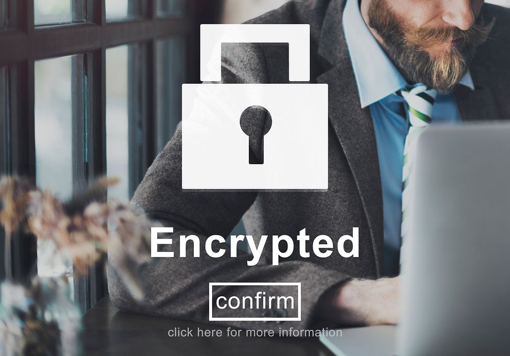 Encryption Binary Computer Password Private Safe Concept