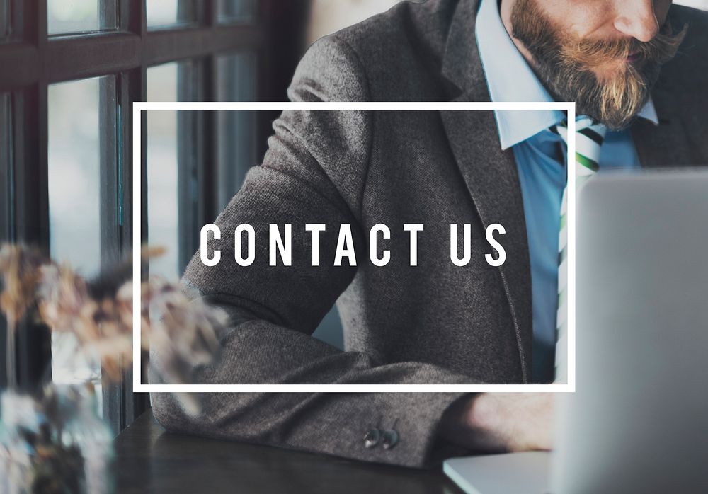 Contact Us Assistance Business Customer Support Concept