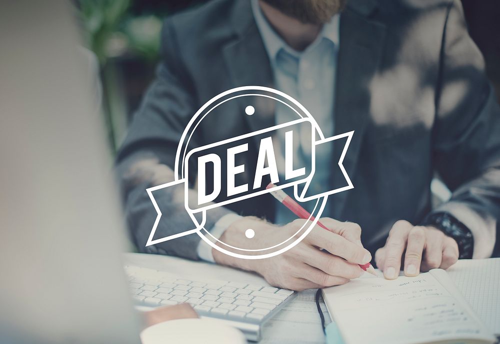 Deal Corporate Connection Partnership Success Concept