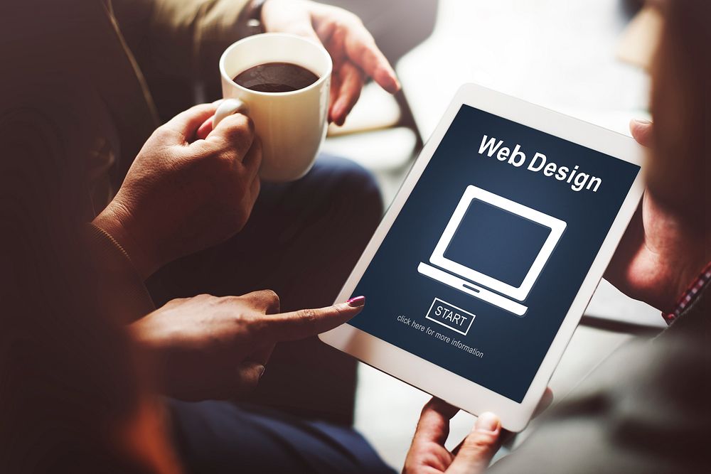 Web Design Homepage Internet layout Software Concept