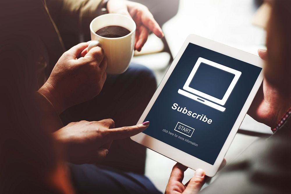 Subscribe Advertising Marketing Membership Concept