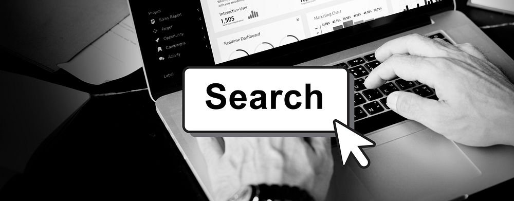 Search Searching Finding Looking Optimisation Concept