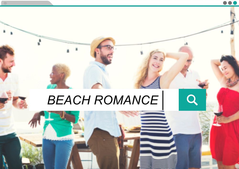 Beach Romance Leisure Summer Vacation Holiday Concept