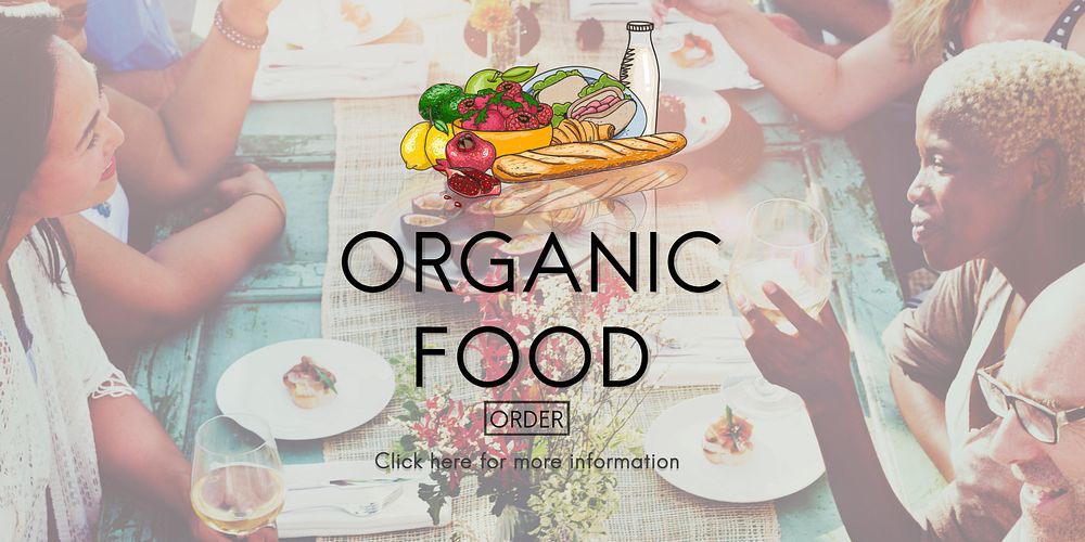 Organic Healthy Natural Food Foodie Fresh Concept