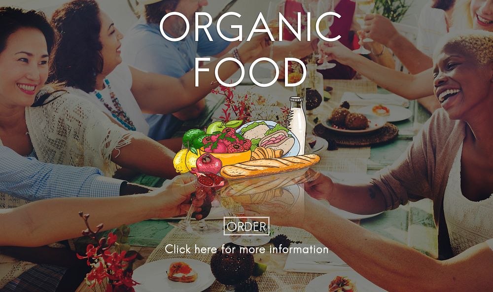 Organic Healthy Natural Food Foodie Fresh Concept