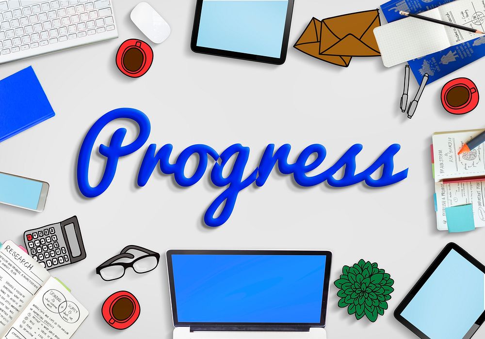 Progress Development Growth Business Concept