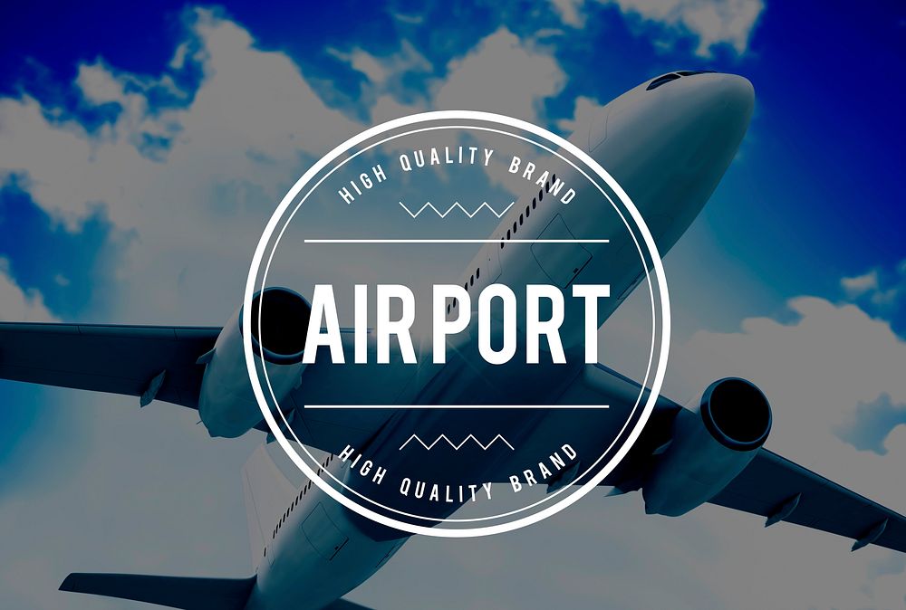 Airport Airplane Flight Destination Concept