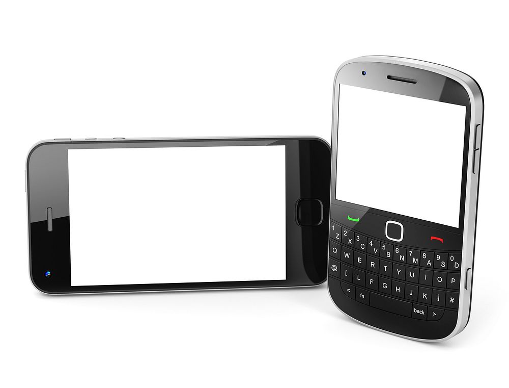Black Mobile Phones.