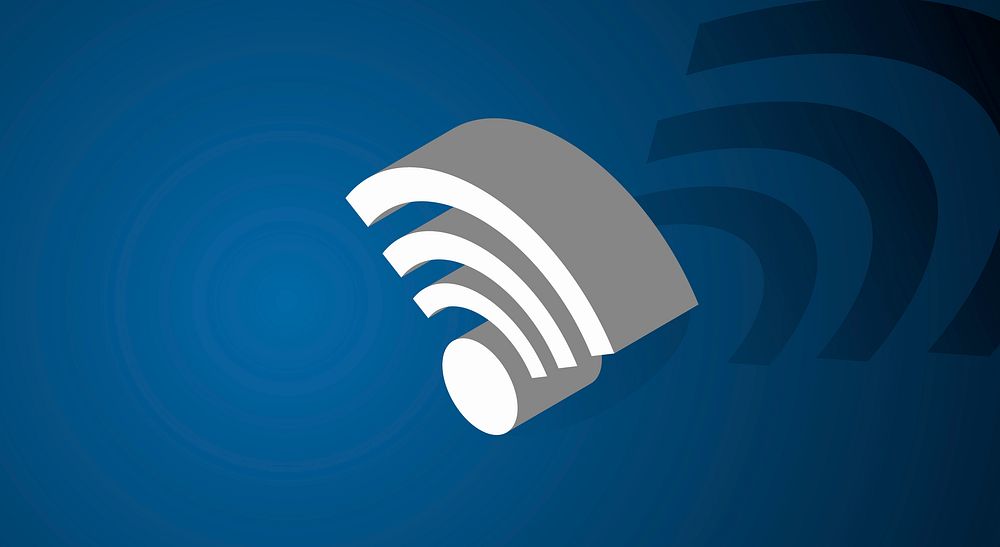 Illustration of wifi icon