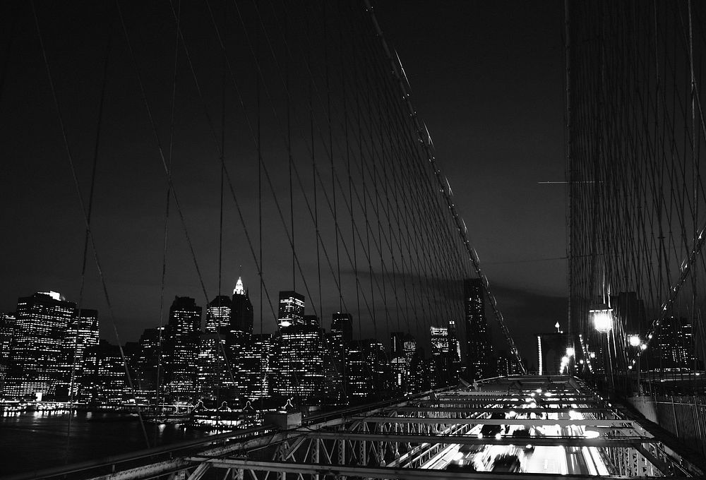 view New York city night | Premium Photo - rawpixel