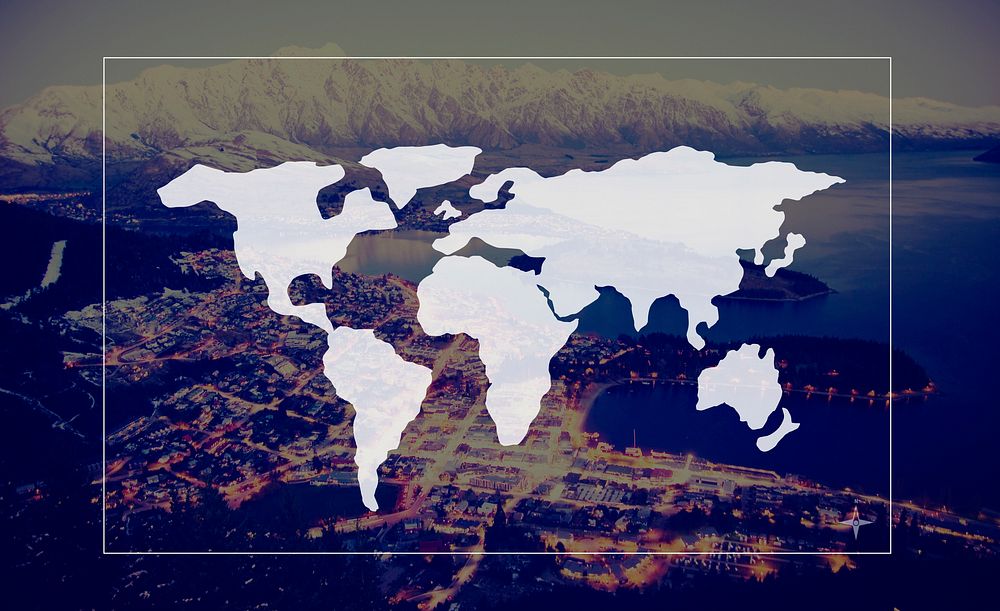Global World Cartography Business International Concept