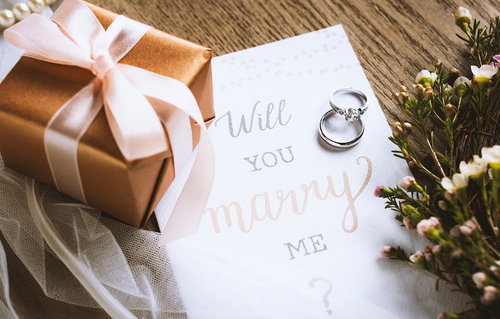 Will You Marry Me Proposing Card Marriage