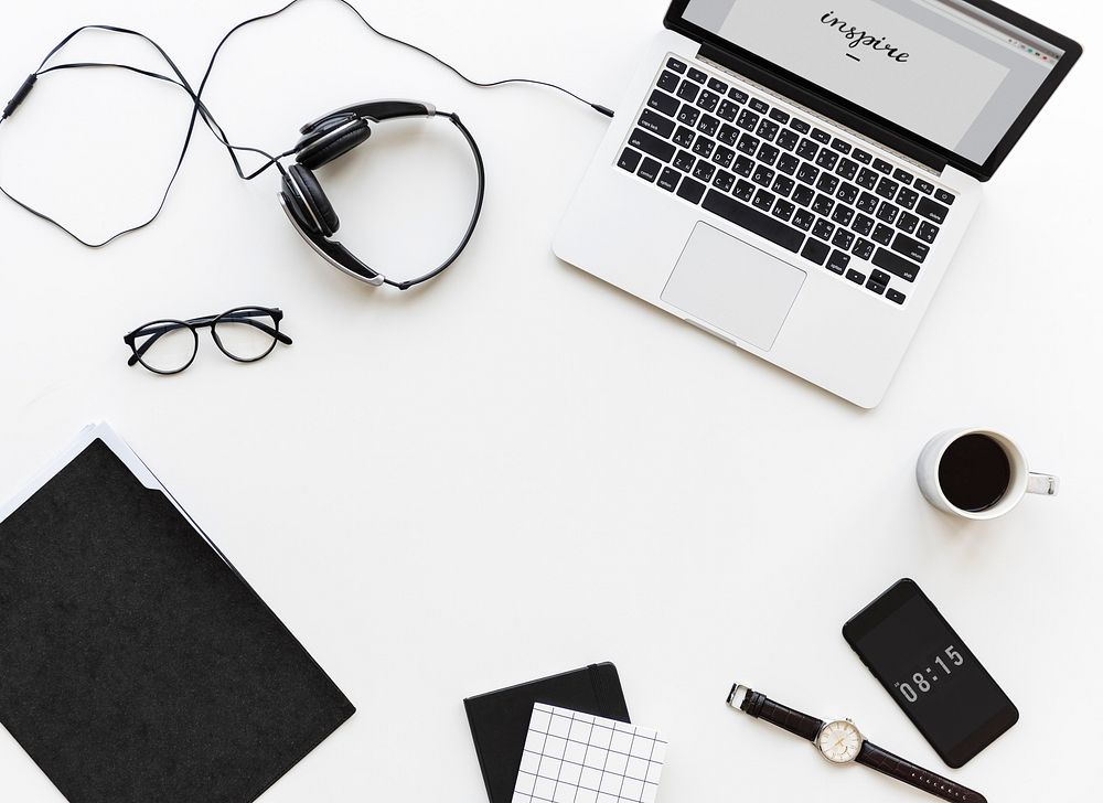 Gadgets on the table