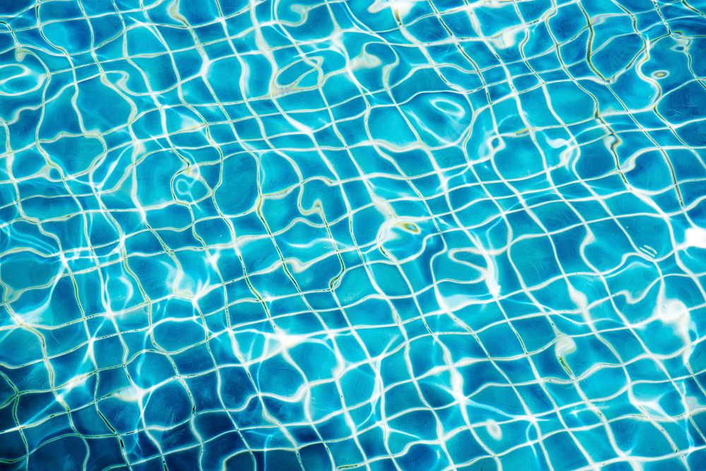 Swimming pool water wave textured