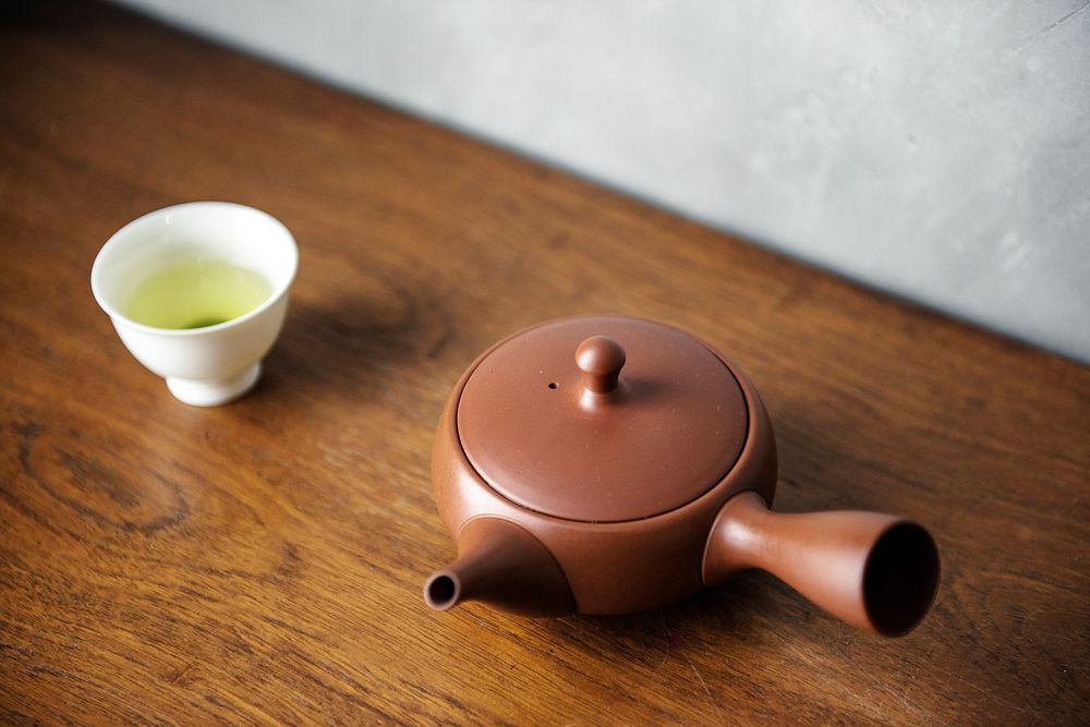 Japanese culture tea pot set 