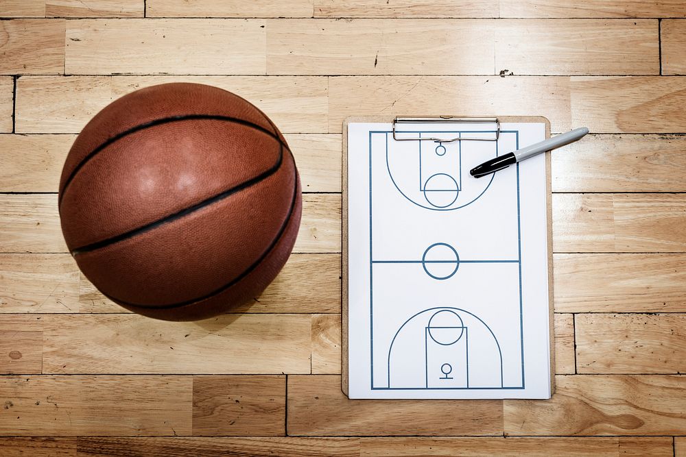 Basketball Playbook Game Plan Sport Strategy Concepts