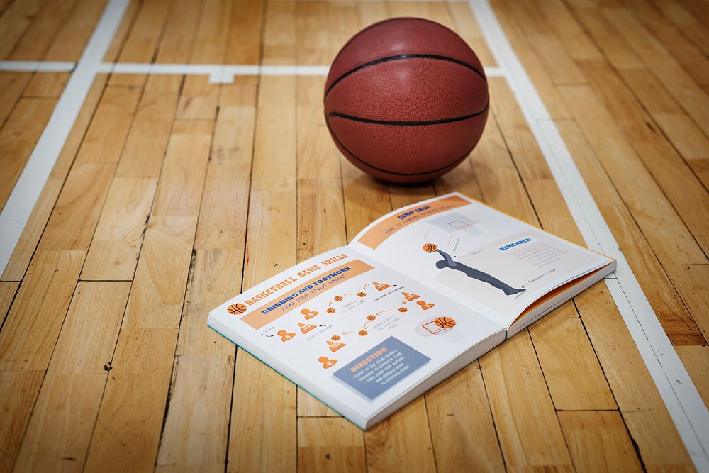 Basketball Manual Learn Instruction Game Concept