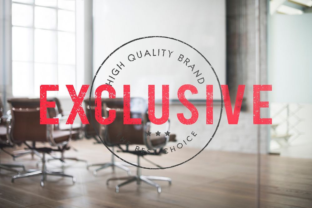 Exclusive Premium Quality Brand Concept