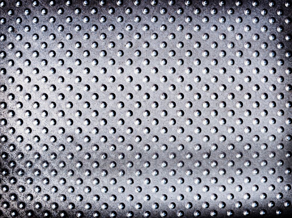 Spotted silver metalic textured background
