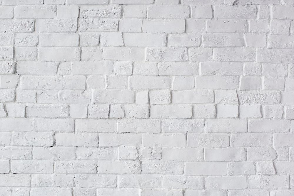 White Painted Beautiful Brick Wall