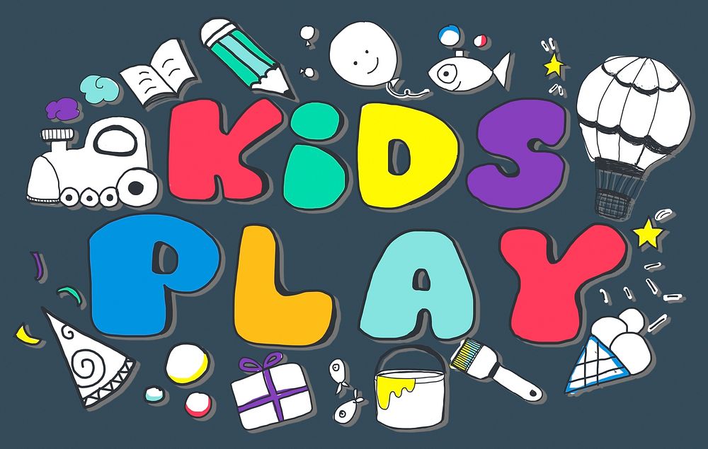 Kids Play Imagination Hobbies Leisure Games Concept