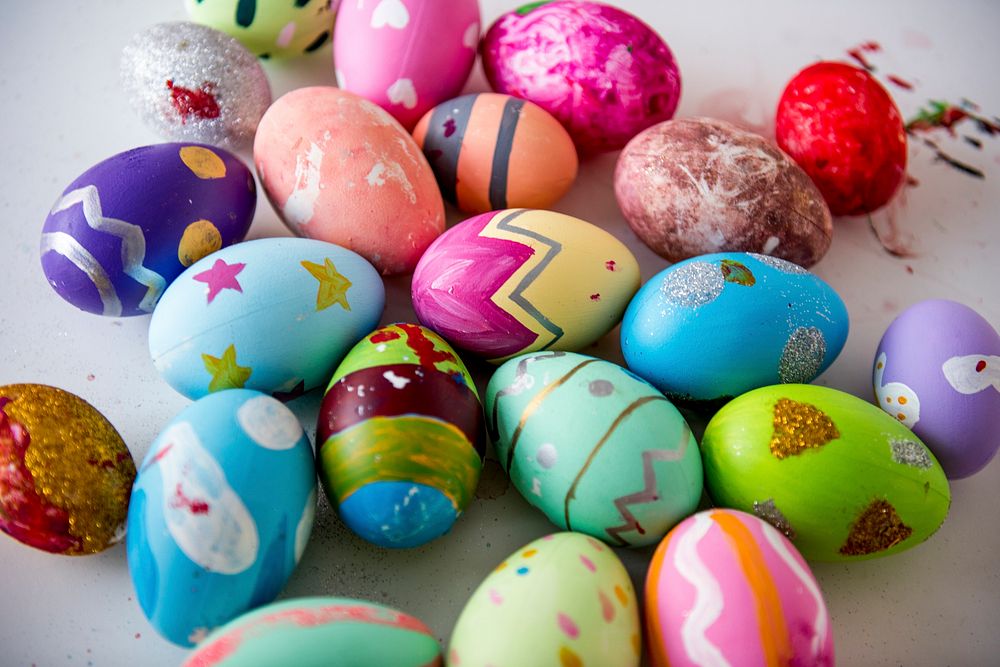 Easter traditional to paint eggs. Premium Photo rawpixel