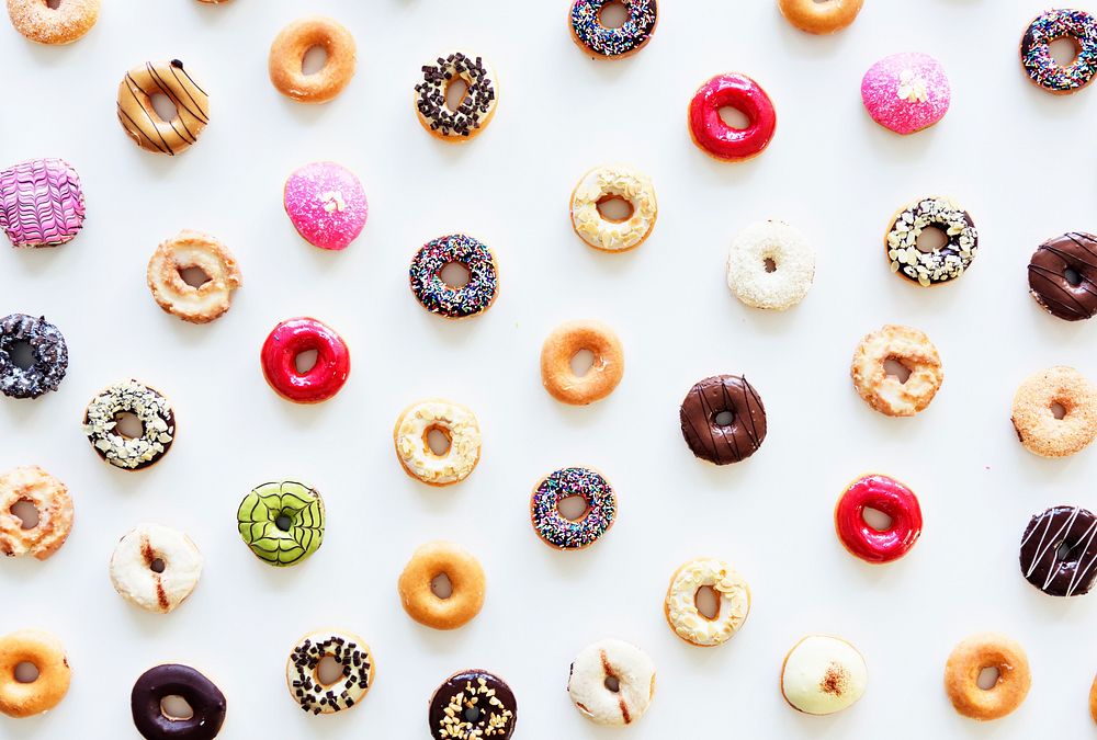 Pattern of Donuts