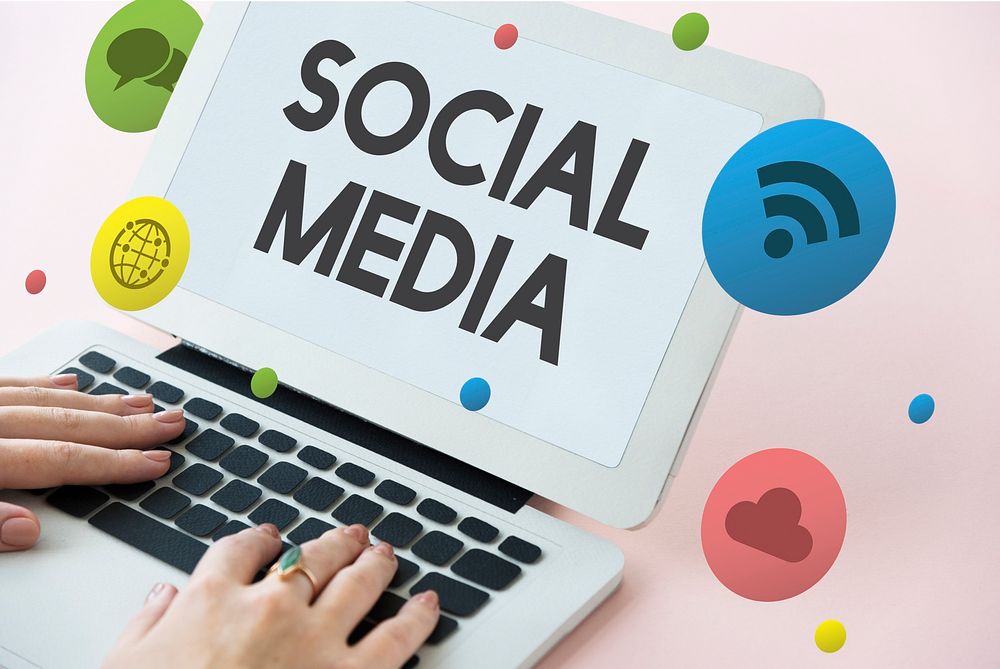 Social Media Communication Connection Concept