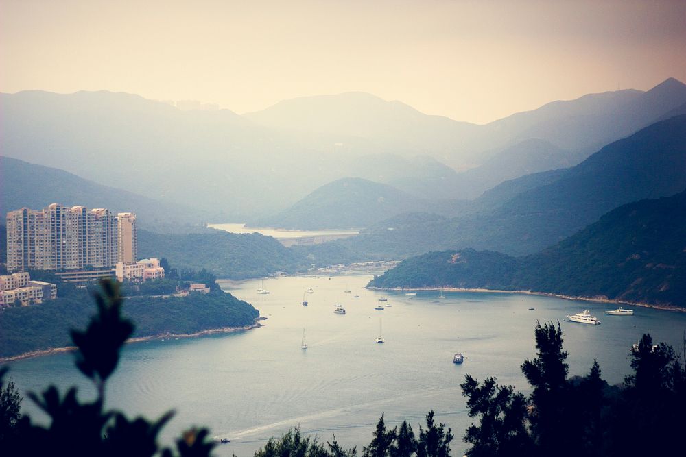 Mountain Panorama Hill Scenic Hong Kong