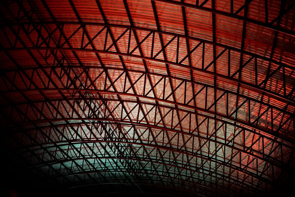 Abstract pattern of a roof