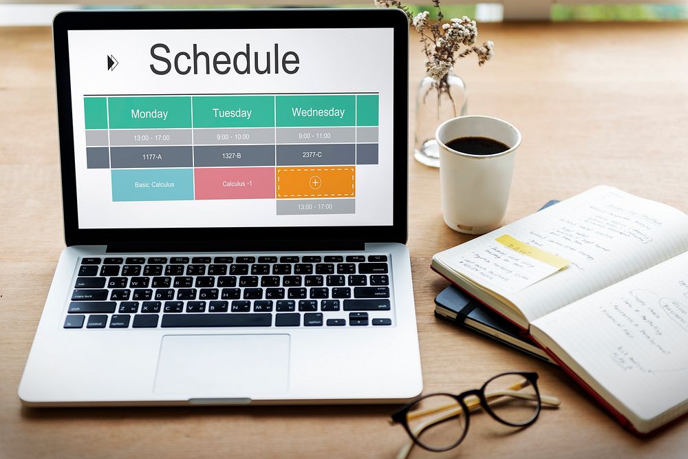 School Schedule Time Table Class Graphic