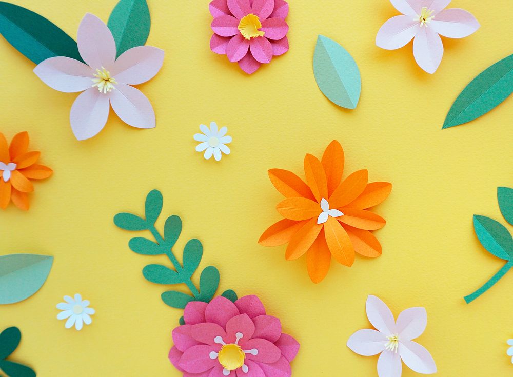 Flower Papercraft Art Activity Handmade
