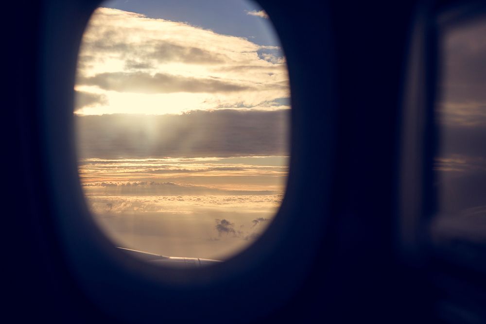 Airplane Window Cloud Nature Environment