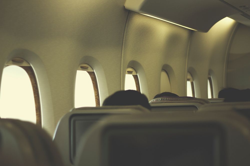 Airplane Window Flight Seat Trip