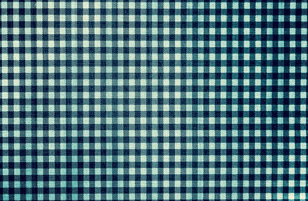 Plaid checker fabric industrial product