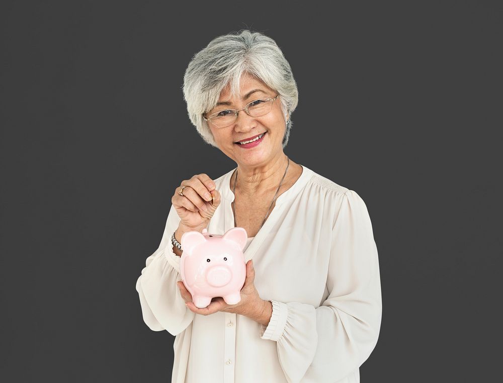 Asian Woman Cheerful Portrait Concept