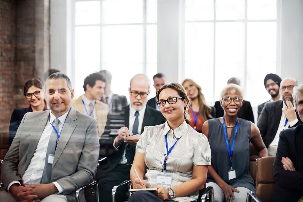 Meeting Seminar Conference Audience Training Concept