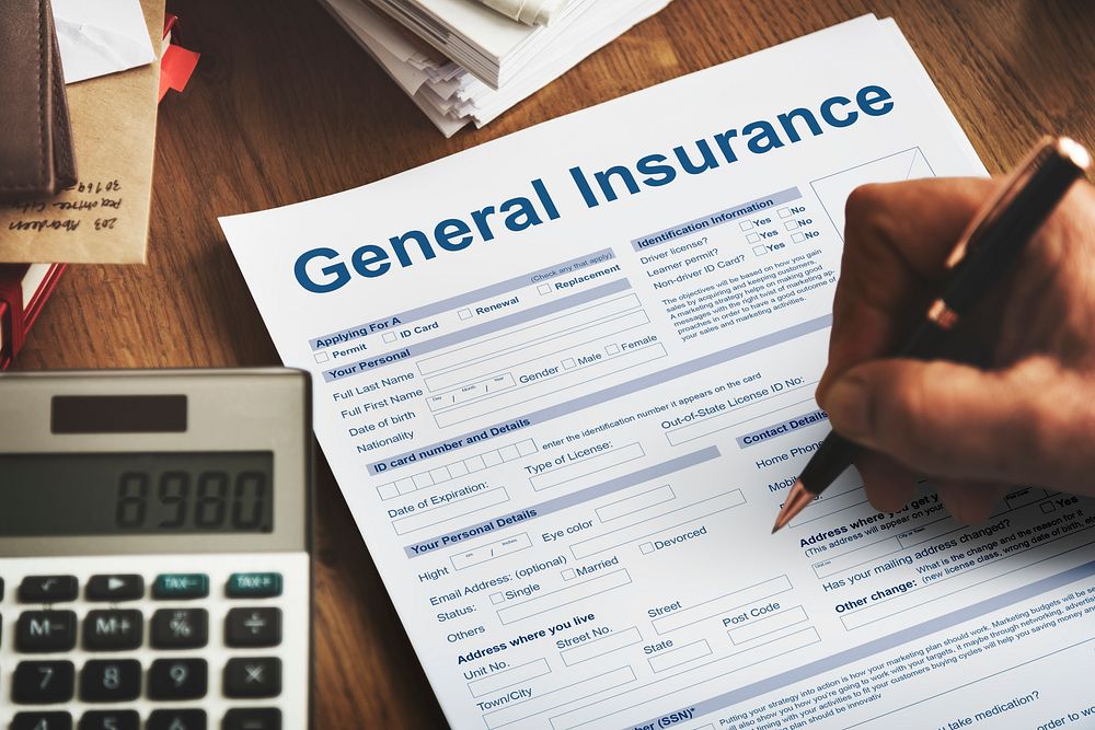 General Insurance Health Accident Financial Concept