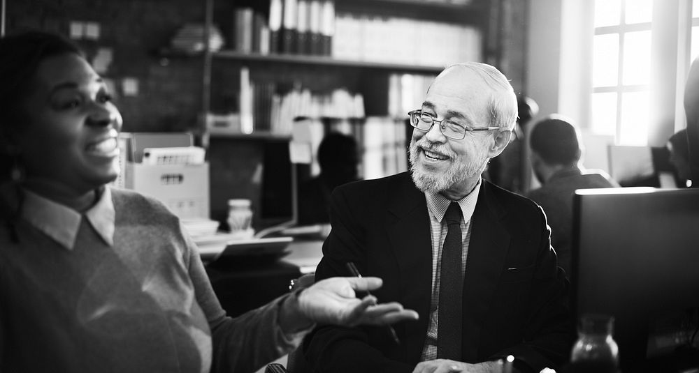 Business People Talking Planning Job Premium Photo rawpixel