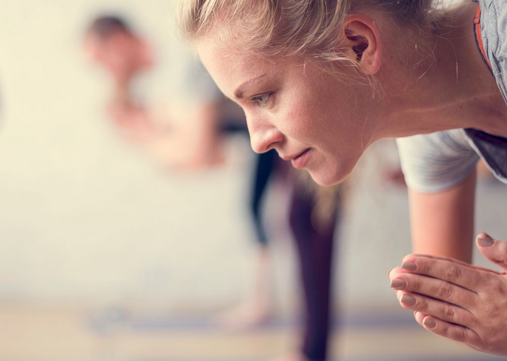 Diversity People Exercise Class Relax Concept