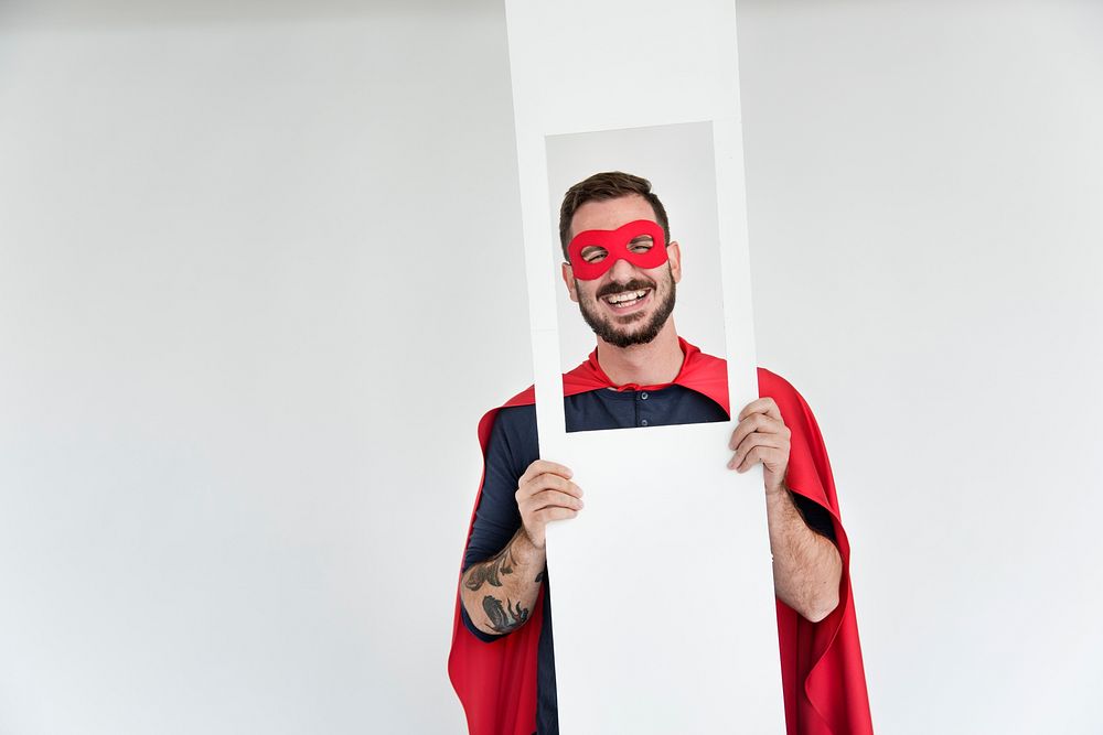 Super Hero Costume Fun Concept