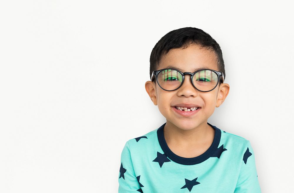 Little Boy Wearing Glasses Concept | Premium Photo - rawpixel