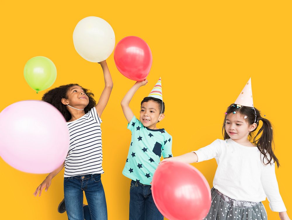 Little Children Party Balloon Concept