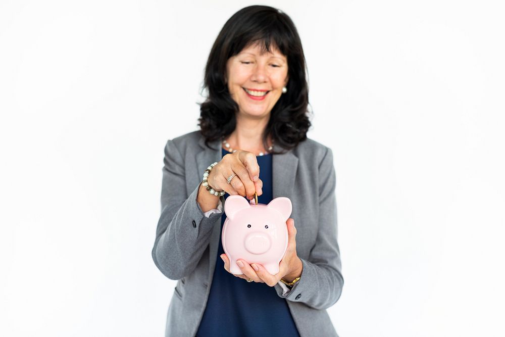 Piggy Bank Money Saving Finance Concept