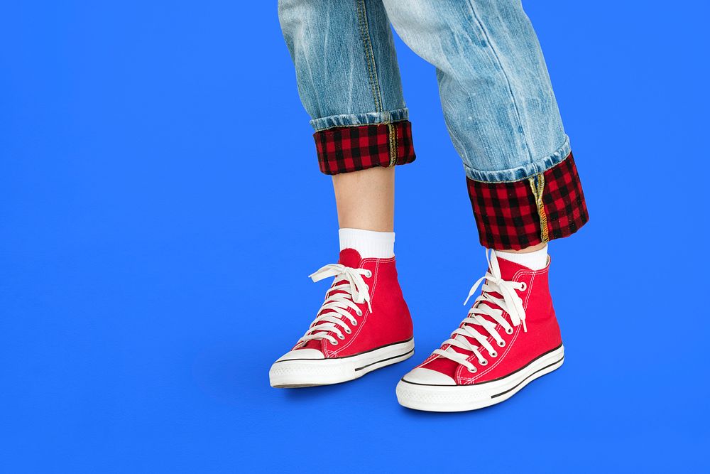 Person Feet Shoes Sneakers Style Premium Photo rawpixel