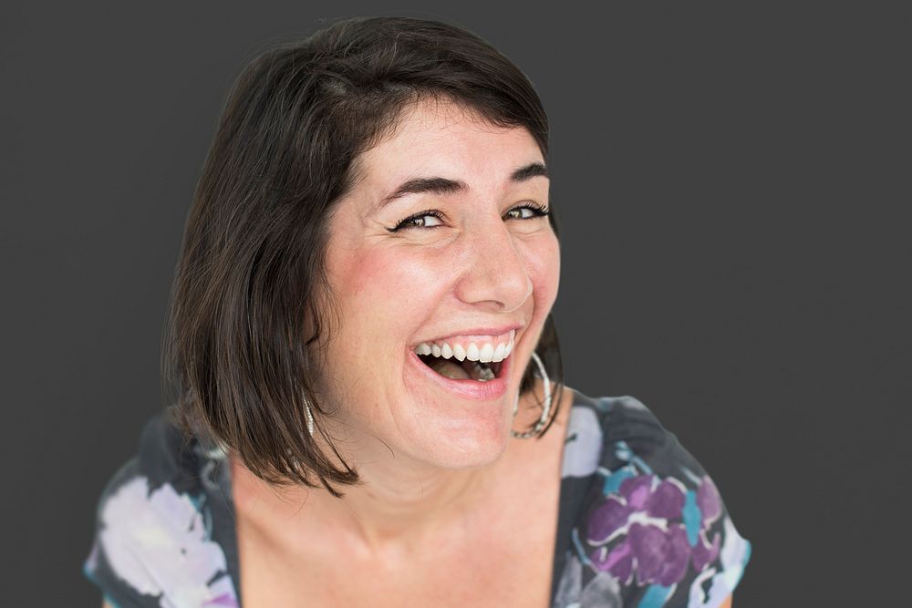 Senior Adult Woman Smiling Happiness Portrait